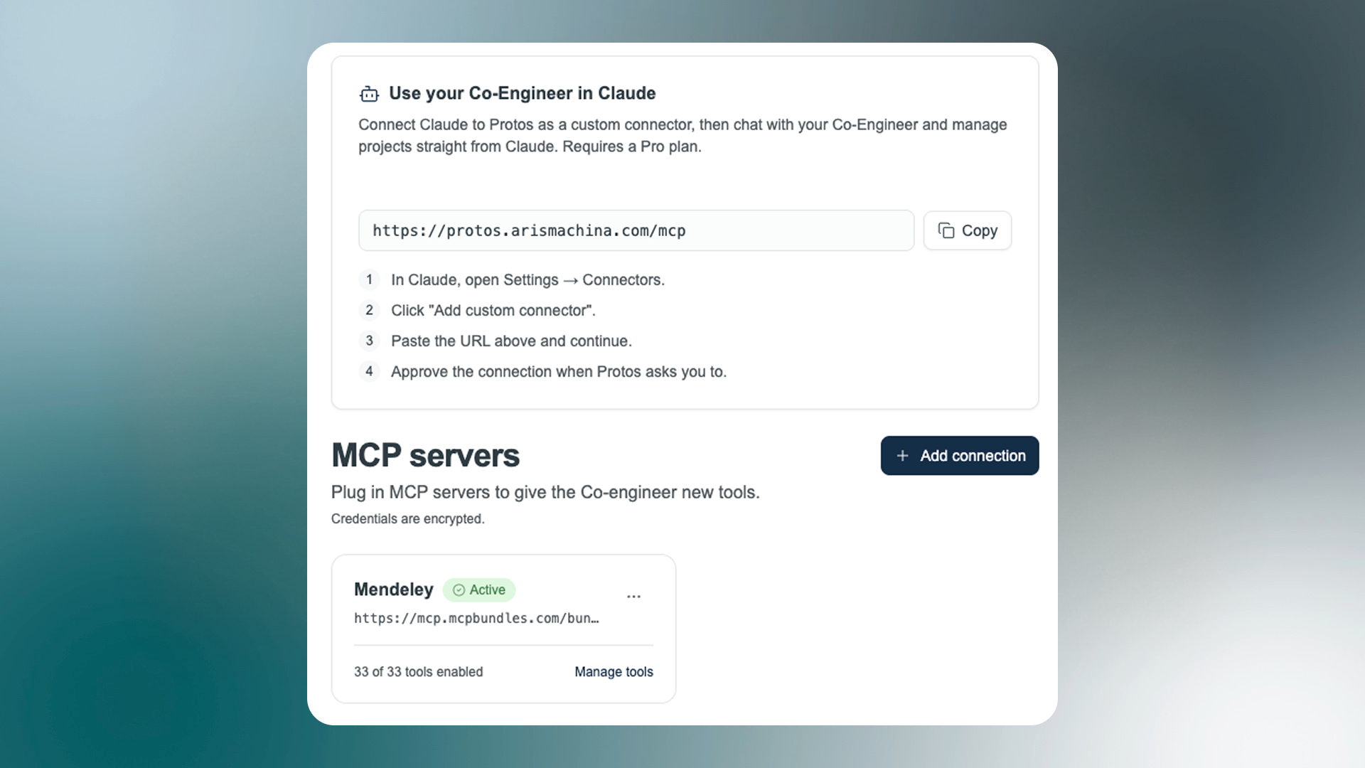 Protos, Connected: How MCP Integration Extends the R&D Stack